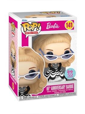 NWT Funko Pop Retro Toys: Barbie 65th Anniversary Barbie Vinyl Figure